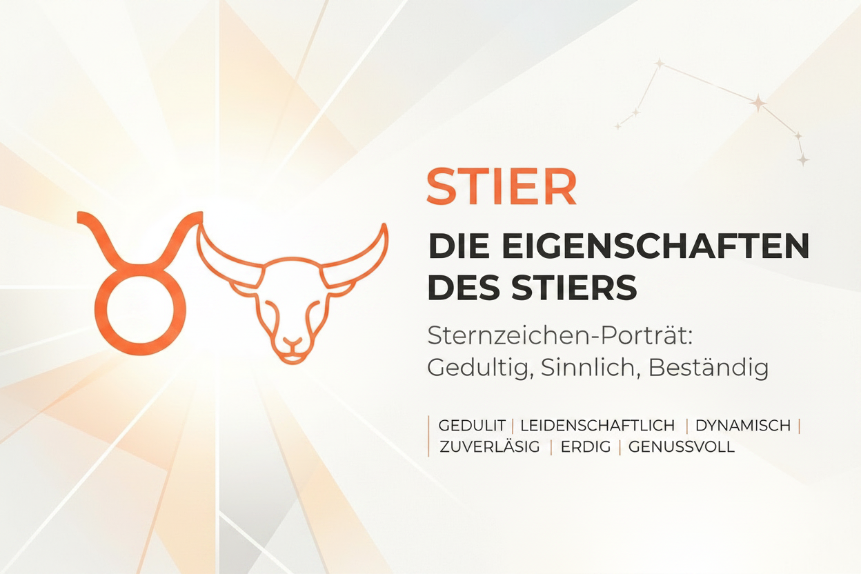 Sternzeichen Eigenschaften Stier