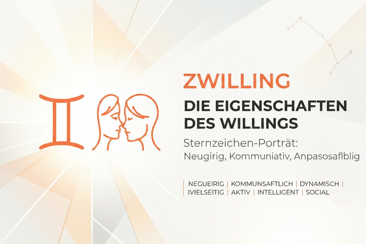 Sternzeichen Zwillinge Eigenschaften