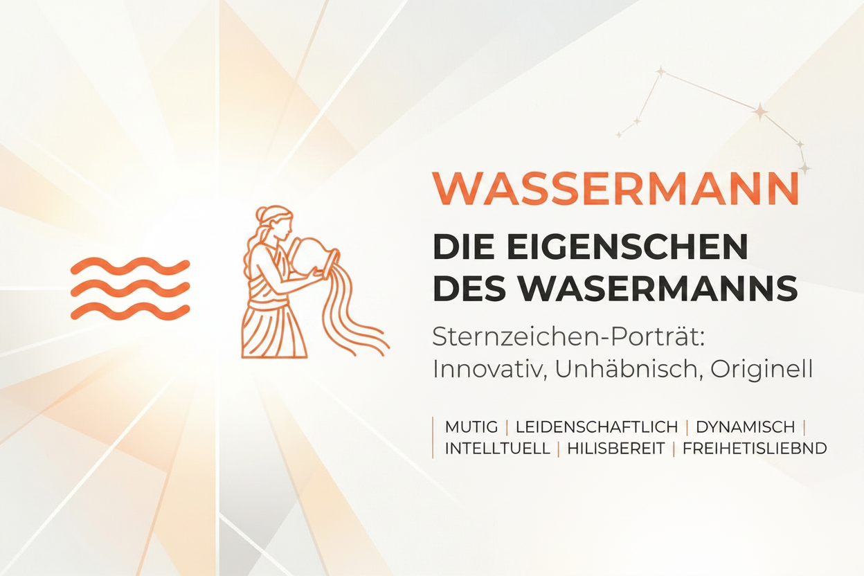 Sternzeichen Eigenschaften Wassermann