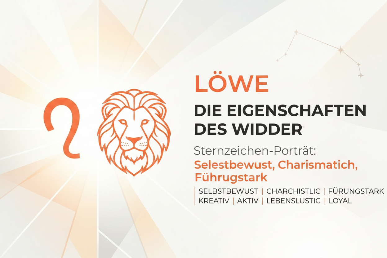 Sternzeichen Eigenschaften Löwe