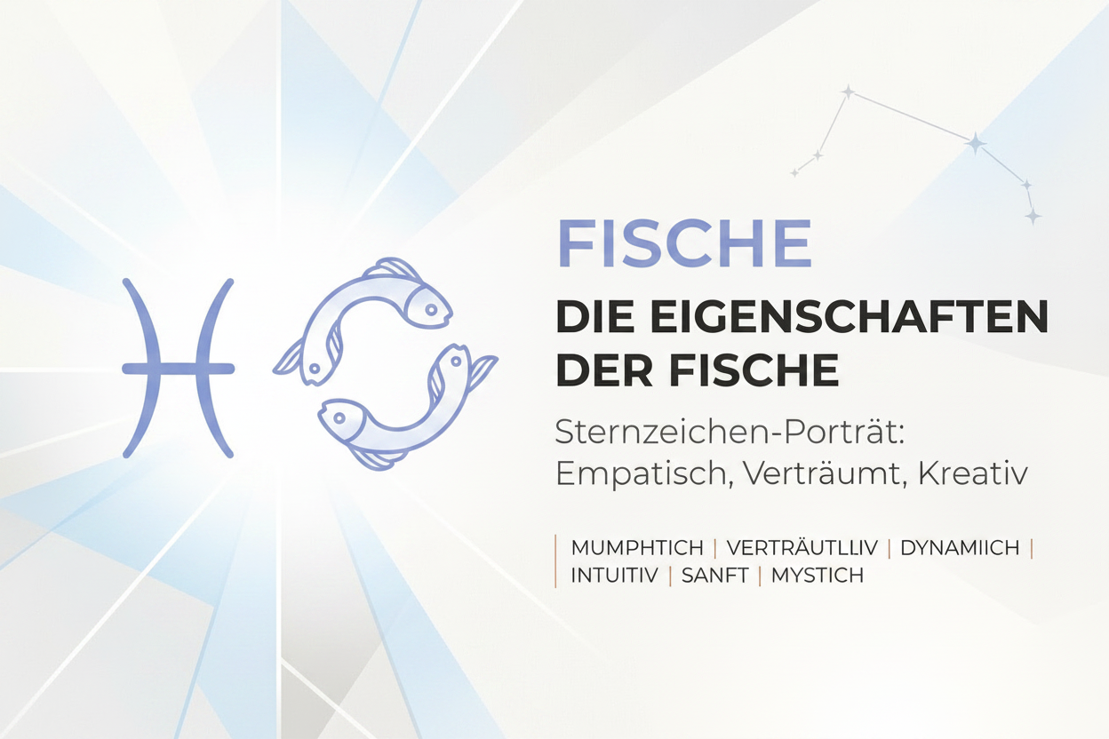 Sternzeichen Eigenschaften Fische